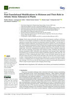 Post-Translational Modifications in Histones and Their Role in Abiotic Stress Tolerance in Plants