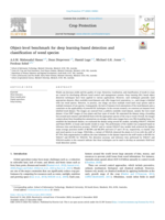 Object-level benchmark for deep learning-based detection and classification of weed species
