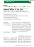 Celebrating Professor Rajeev K. Varshney's transformative research odyssey from genomics to the field on his induction as Fellow of the Royal Society