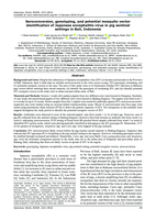 Seroconversion, genotyping, and potential mosquito vector identification of Japanese encephalitis virus in pig sentinel settings in Bali, Indonesia