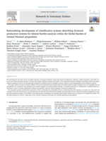 Rationalising development of classification systems describing livestock production systems for disease burden analysis within the Global Burden of Animal Diseases programme