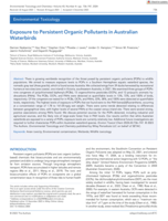 Exposure to Persistent Organic Pollutants in Australian Waterbirds