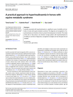 A practical approach to hyperinsulinaemia in horses with equine metabolic syndrome