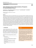 Splice-Modulating Antisense Oligonucleotides as Therapeutics for Inherited Metabolic Diseases