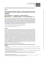 The impact of burn injury on the central nervous system
