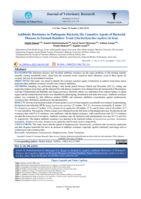 Antibiotic Resistance in Pathogenic Bacteria, the Causative Agents of Bacterial Diseases in Farmed Rainbow Trout (Onchorhynchus mykiss) in Iran