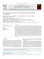 Enhancing grain drying methods with hyperspectral imaging technology: A visualanalysis