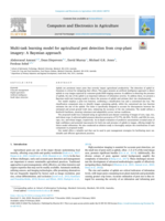 Multi-task learning model for agricultural pest detection from crop-plant imagery: A Bayesian approach
