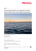Temporal and spatial changes in the megabenthic invertebrate fauna of Cockburn Sound; a heavily-utilised coastal embayment