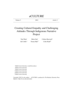 Creating Cultural Empathy and Challenging Attitudes Through Indigenous Narrative Project