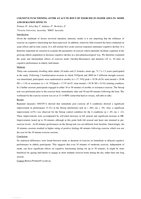 Cognitive functioning after an acute bout of exercise in older adults: Role of exercise mode and duration