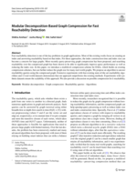 Modular Decomposition-Based Graph Compression for Fast Reachability Detection