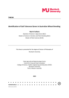 Identification of Salt Tolerance Genes in Australian Wheat Breeding