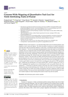 Genome-Wide Mapping of Quantitative Trait Loci for Yield-Attributing Traits of Peanut
