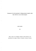 Consequences for social measurement of collapsing adjacent categories within items with three or more ordered categories