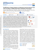 Stratification of Sepsis Patients on Admission into the Intensive Care Unit According to Differential Plasma Metabolic Phenotypes