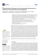 Transferability of Human and Environmental Microbiome on Clothes as a Tool for Forensic Investigations
