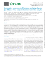 Comparative assessment of Nanotrap and polyethylene glycol-based virus concentration in wastewater samples