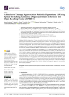 A Precision Therapy Approach for Retinitis Pigmentosa 11 Using Splice-Switching Antisense Oligonucleotides to Restore the Open Reading Frame of PRPF31