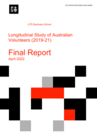 Longitudinal Study of Australian Volunteers (2019-21)
