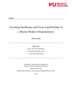 Unveiling the Plasma and Tissue Lipid Profiles of a Murine Model of Endometriosis