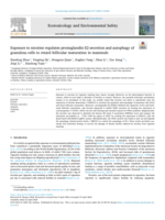 Exposure to nicotine regulates prostaglandin E2 secretion and autophagy of granulosa cells to retard follicular maturation in mammals