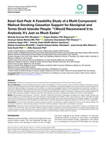Koori Quit Pack: A feasibility study of a multi-component mailout smoking cessation support for Aboriginal and Torres Strait Islander people: "I would recommend it to anybody. It's just so much easier"