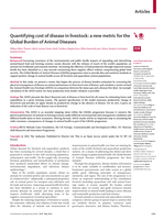 Quantifying cost of disease in livestock: a new metric for the Global Burden of Animal Diseases