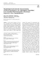 Morphological and molecular characterization of Eimeria haematopusi n. sp. (Apicomplexa: Eimeriidae) in an Australian Pied Oystercatcher (Haematopus longirostris) (Aves: Charadriiformes)