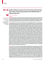Burden of disease scenarios for 204 countries and territories, 2022–2050: a forecasting analysis for the Global Burden of Disease Study 2021