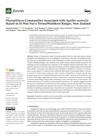 IPhytophthora/I Communities Associated with IAgathis australis/I in Te Wao Nui o Tiriwa/Waitākere Ranges, New Zealand