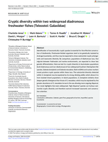 Cryptic diversity within two widespread diadromous freshwater fishes (Teleostei: Galaxiidae)