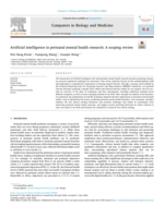 Artificial intelligence in perinatal mental health research: A scoping review