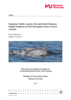 Population Viability Analysis of the Indo-Pacific Bottlenose Dolphin Population in Perth Metropolitan Waters, Western Australia