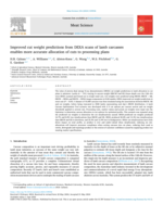 Improved cut weight predictions from DEXA scans of lamb carcasses enables more accurate allocation of cuts to processing plans