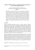 RightNow: Modifying software to systematise and collate data from first year advisor-student interactions