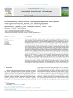 Environmentally friendly calcium carbonate-polydopamine microcapsules with superior mechanical, barrier, and adhesive properties