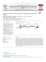 Magnetic zinc oxide/silica microbeads for the photocatalytic degradation of azo dyes