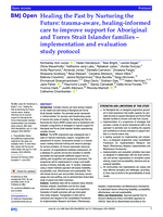Healing the Past by Nurturing the Future: trauma-aware, healing-informed care to improve support for Aboriginal and Torres Strait Islander families – implementation and evaluation study protocol