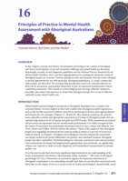 Principles of Practice in Mental Health Assessment with Aboriginal Australians
