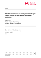 RNAi-based strategies for insect pest and pathogen control: A study on RNAi delivery and dsRNA production