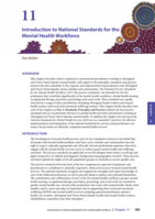 Introduction to National Standards for the Mental Health Workforce