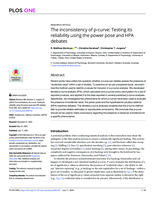 The inconsistency of p-curve: Testing its reliability using the power pose and HPA debates