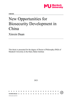 New Opportunities for Biosecurity Development in China