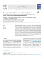 The synergistic effects of dietary protein and stocking density on performance, digestive enzymes, and hemato-biochemistry parameters of juvenile striped catfish (Pangasianodon hypophthalmus)