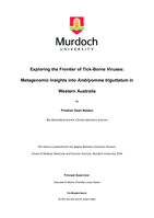 Exploring the Frontier of Tick-Borne Viruses: Metagenomic Insights into Amblyomma triguttatum in Western Australia