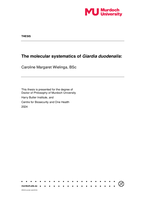 The molecular systematics of Giardia duodenalis