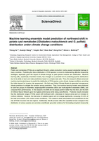 Machine-Learning Ensemble Model Prediction of Northward Shift in Potato Cyst Nematodes (Globodera rostochiensis and G. pallida) Distribution under Climate Change Conditions