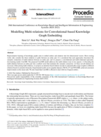 Modelling Multi-relations for Convolutional-based Knowledge Graph Embedding
