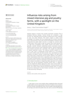 Influenza risks arising from mixed intensive pig and poultry farms, with a spotlight on the United Kingdom